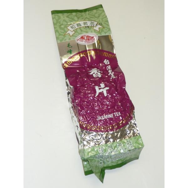 [Release date: May 12, 2021]台湾で人気のお茶屋さん、和昌茶荘の人気商品　香片茶（ジャスミン）毛峰　100g袋入りです。