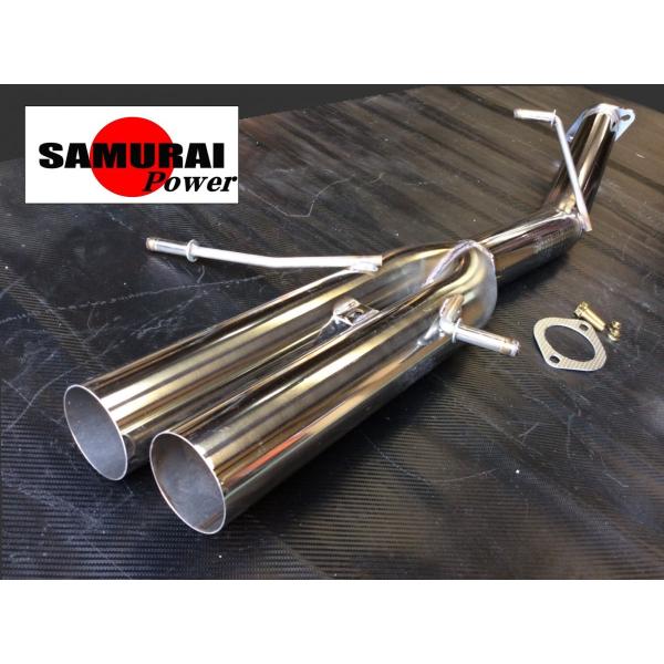 ＧＤＢ・ＧＤＡ　インプレッサ用　砲弾ロングマフラー サムライパワー GDB・GDA インプレッサ用 砲弾ロングマフラー！SAMURAI