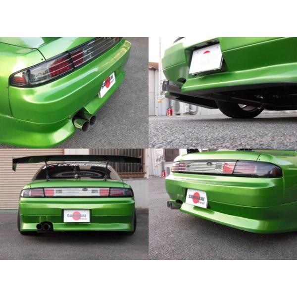 S14 シルビア Srdet ターボ用 直管デュアル出しマフラー Samurai Power サムライパワー Buyee Buyee Japanese Proxy Service Buy From Japan Bot Online