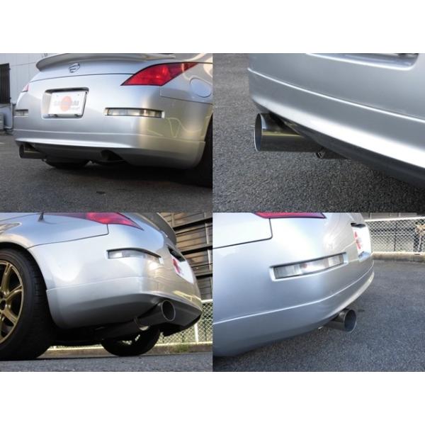Z33 ファレディーZ用 砲弾マフラー 出口ロングタイプ！ SAMUR