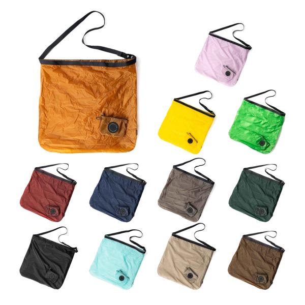 FAIRWEATHER/フェアウェザー packable sacoche（cordura rip）｜防水・軽量・日本製パッカブルサコッシュ【旅・通勤・ツーリング対応】