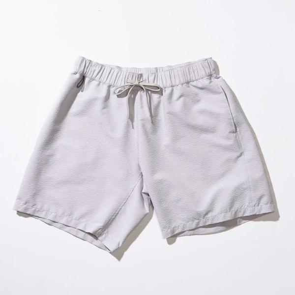 【在庫セール！】PAPERSKY/ペーパースカイ Suruga Bay Shorts 04 with Foxfire 軽量シアサッカーショーツ