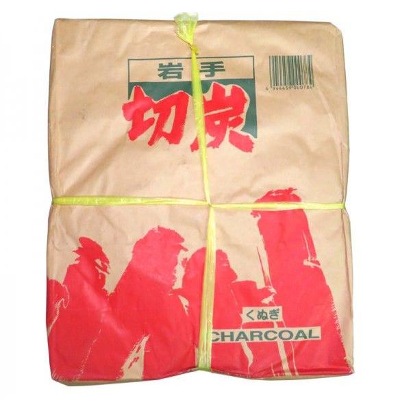 岩手 木炭 切炭 くぬぎ 椚炭 6kg クヌギ 国産 岩手県産 火鉢 囲炉裏