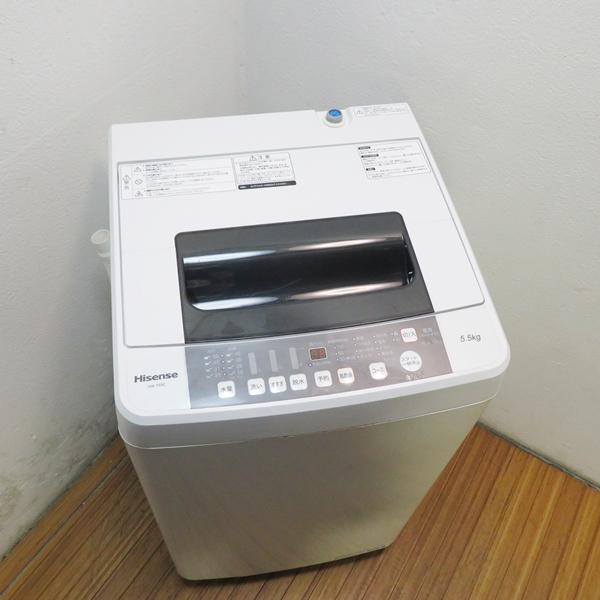 ハイセンス（HISENSE） 中古 一人暮らし Hisense 5.5kg 縦型 全自動