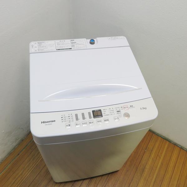ハイセンス（HISENSE） 中古 良品 一人暮らし Hisense 5.5kg 縦型 全 