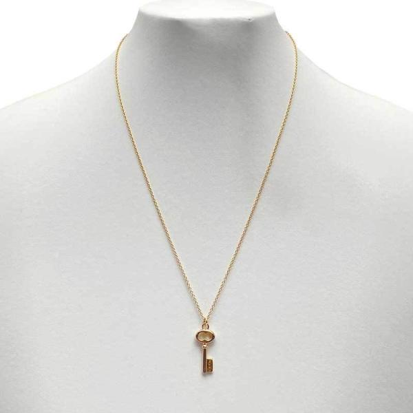 ティファニー K18 750 オーバルキー ペンダントトップ ネックレストップ ティファニー オーバルキー ネックレストップ 750(YG) 3.0g A3500647