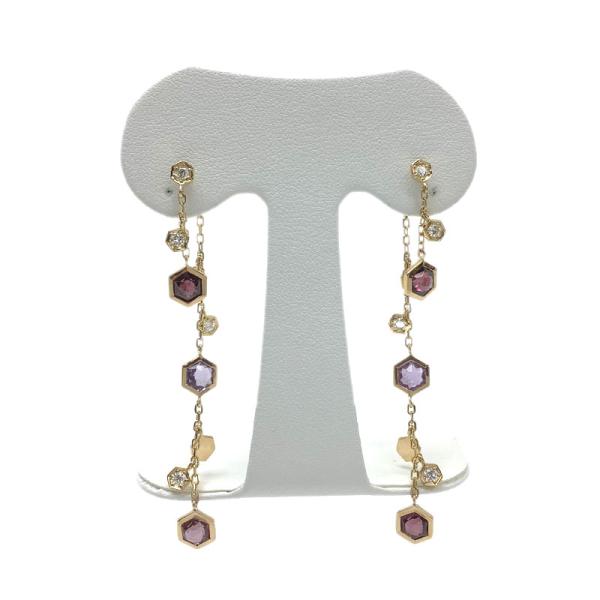 片耳 PIAGET ピアジェ 750 マジックガーデン ダイヤモンド ピアス kyoto-yorozuya_60628045