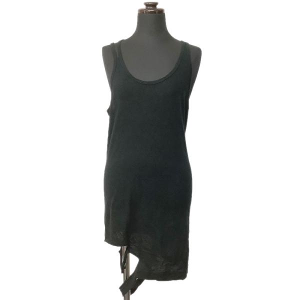 if six was nine/ブラックキャミソール IF SIX WAS NINE イフシックスワズナイン キャミタンクトップ コットン