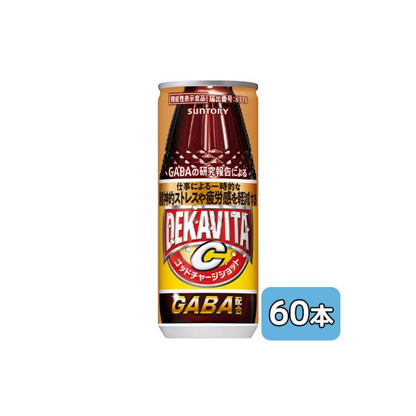 デカビタC [取寄] サントリー ゴッド チャージ ショット GABA 240ml 缶