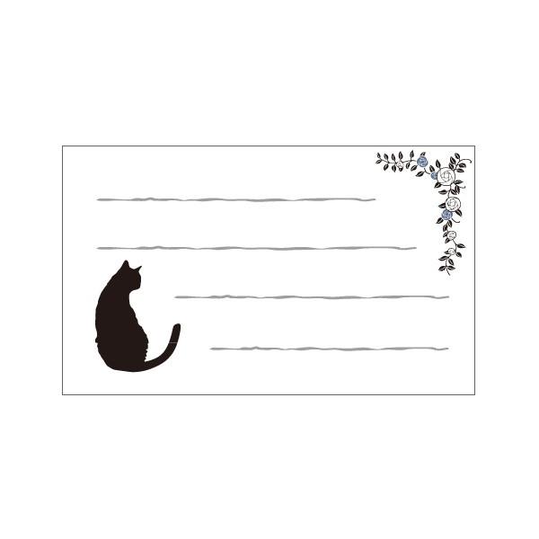 バラと黒猫 手作りメッセージカード 10枚入 Nm0ns2twfg 京都かみんぐヤフー店 通販 Yahoo ショッピング
