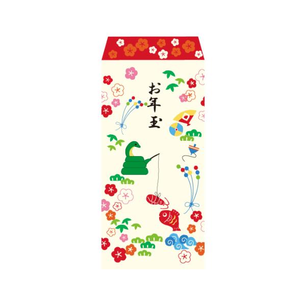 2025年お年玉袋】海老で鯛釣り(大)／3枚【和製ポチ袋】 : 京都かみんぐ