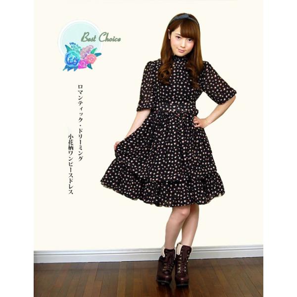 Ro0030 小花柄ロマンティックaラインワンピース 森系ファッション Buyee Buyee 日本の通販商品 オークションの代理入札 代理購入