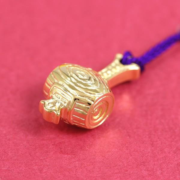 根付（黄銅製・上質鍍金）打ち出の小槌・こづち : 京都工芸舎 Yahoo!店