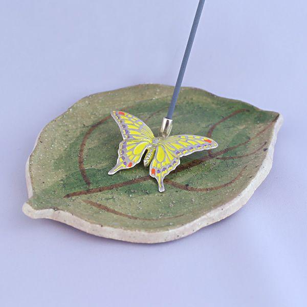 60 Off 香立 銀製 あげは蝶 アゲハ蝶 彩色 現品限り その他インテリア雑貨 小物 Raffles Mn