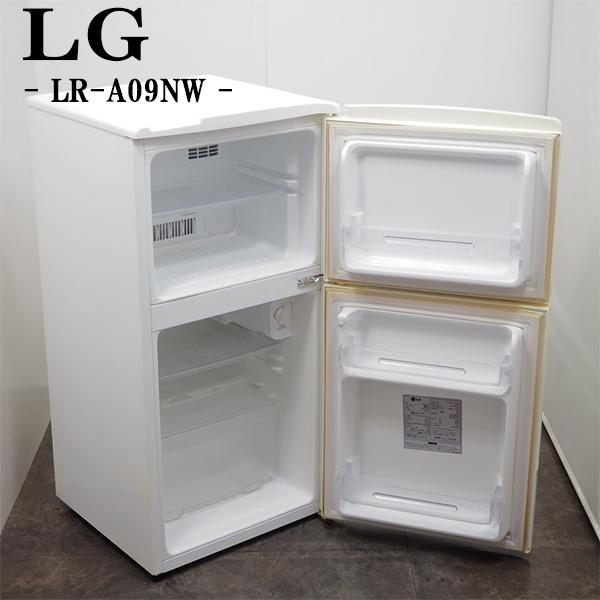 新札幌発 LG LR-A09NW 冷凍冷蔵庫 90L 2ドア 2002年製 LGエレクトロニクス 中古 LB-LRA09NW 冷蔵庫 90L LG LR-A09NW トップ