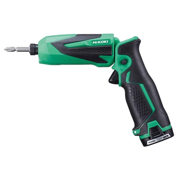 HiKOKI 7.2V コードレスインパクトドライバ WH7DL(2LCSK) 1.5Ah×2個付  