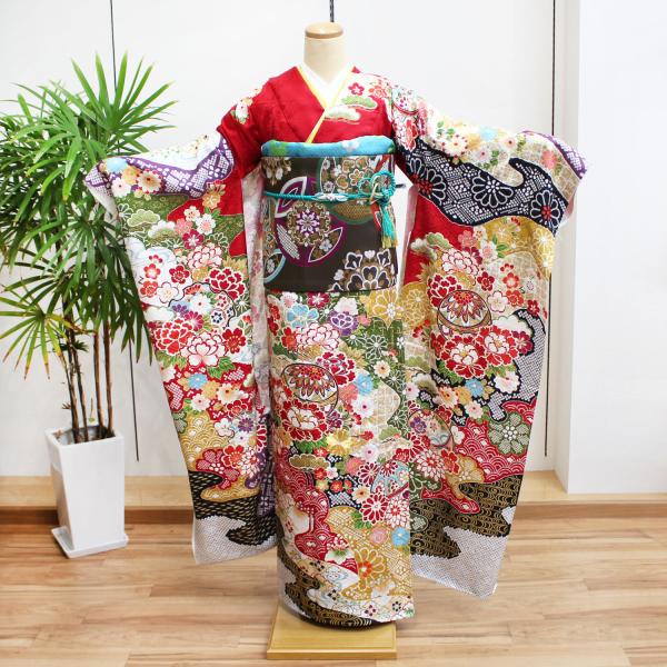 No.3003　着物　正絹　振袖　仮絵羽　新品未使用 No.3003 着物 正絹 振袖 仮絵羽 新品未使用 No.3003 着物 正絹 振袖 仮