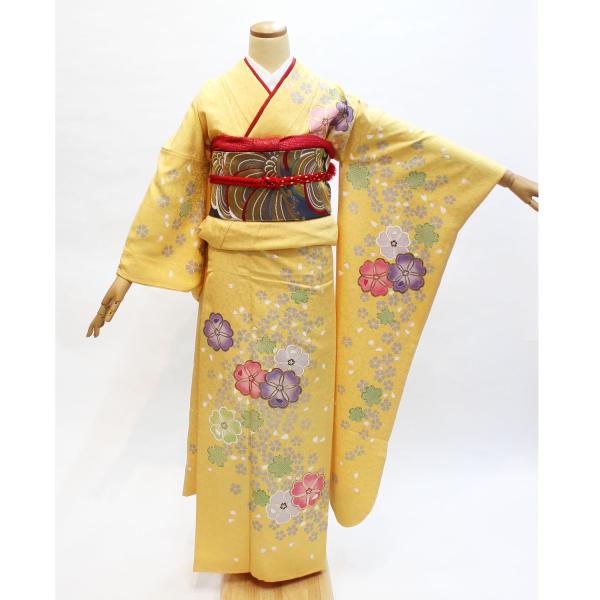 振袖 中古 フルセット 正絹 一式 格安 安い 美品 リサイクル 仕立て