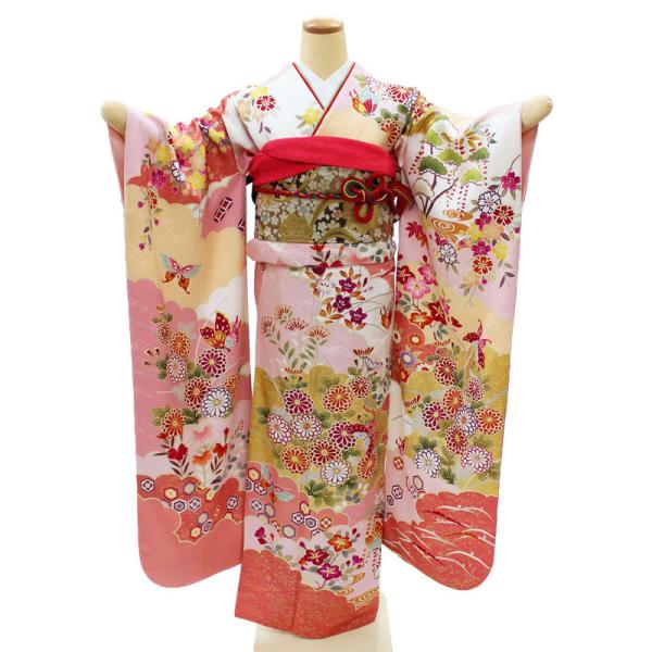 振袖レンタル 成人式 フルセット 1月 振袖 レンタル ピンク 古典