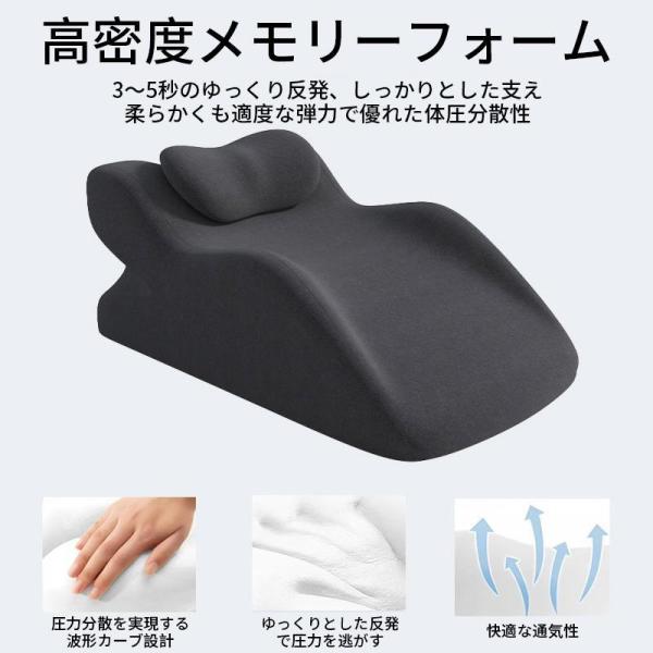 1pc 人間工学に基づいたうつ伏せ寝枕 中程度の柔らかさの首と頸椎サポート うつ伏せ クッション スマホ うつ伏せ寝 枕 フィット