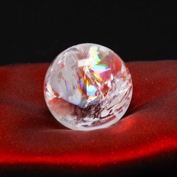 風水 鬼門浄化 運気アップ【虹の光が幸運に導く】アイリスクォーツ