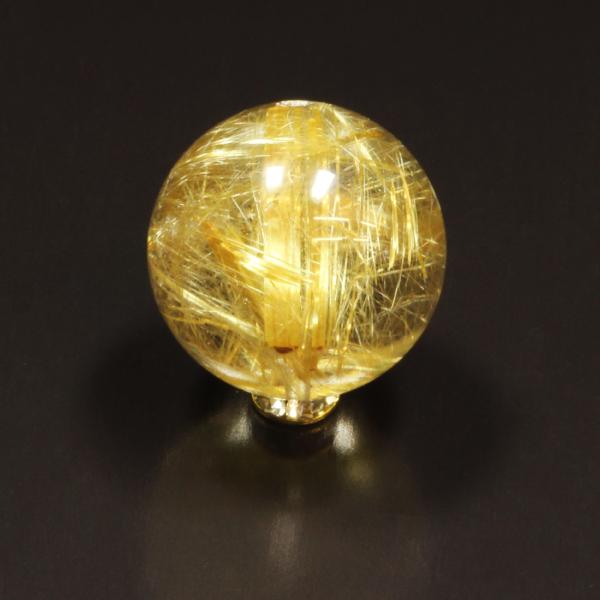 金針の宝庫です16ミリ 1粒売り ゴールド タイチンルチル 赤座布団 
