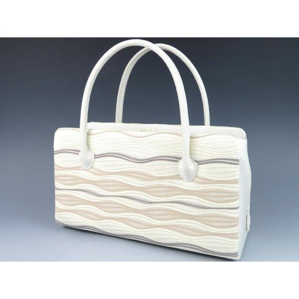 西陣織高級よろい織の利休バッグ 夏帯 西陣織 利休バッグ No.4 和装バッグ さんび 京都 日本製