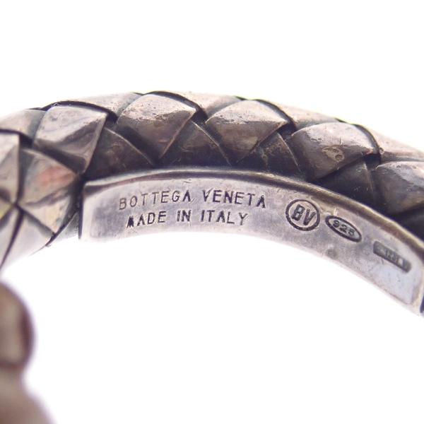 爆買い新作 Bottega Veneta ボッテガヴェネタ V9694 イントレチャート シルバー 中古 ネックレス メンズ