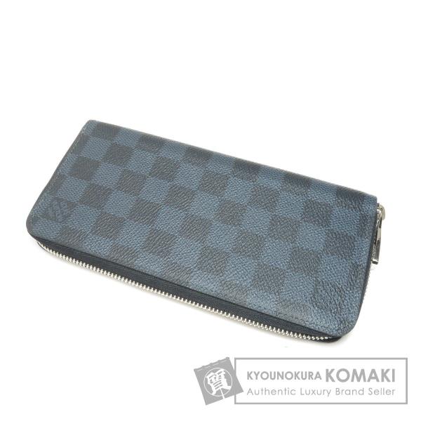 超安い Louis Vuitton ルイ ヴィトン N ジッピーウォレット ヴェルティカル 長財布 中古 ダミエキャンバス メンズ 小銭入れ あり