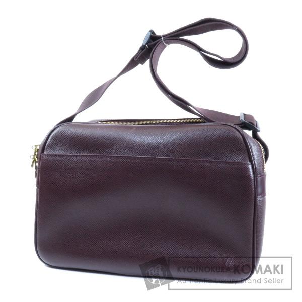 Louis 有名な Vuitton ルイ ヴィトン M 中古 ショルダーバッグ メンズ タイガレザー リポーター