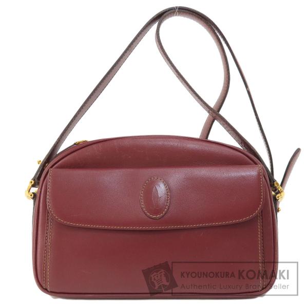 Cartier（カルティエ） マストライン ショルダーバッグ レザー 