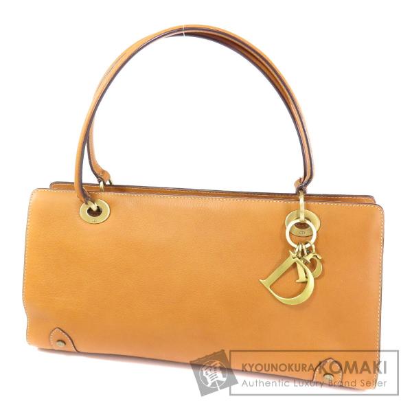 クリスチャンディオール Christian Dior ロゴチャーム トートバッグレザー レディース 中古 Kozachok Ua