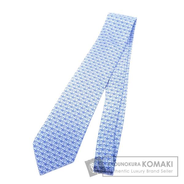 Hermes エルメス プレゼント ヒトデモチーフ 中古 メンズ ネクタイシルク
