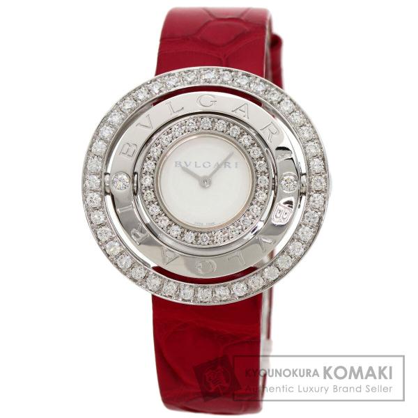 BVLGARI ブルガリ AEW36G アストラーレ チェルキ 腕時計 K18WG 革 レディース [中古] BVLGARI（ブルガリ） AEW36G アストラーレ チェルキ 腕時計 K18