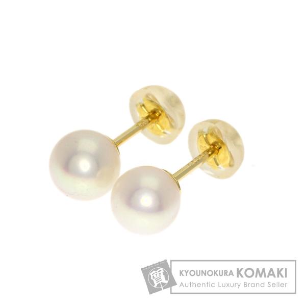 TASAKI タサキ パール 真珠 ピアス K18イエローゴールド レディース