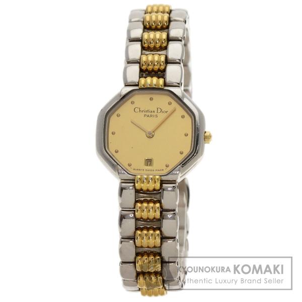 CHRISTIAN DIOR クリスチャンディオール D48-203 オクタゴン 腕時計