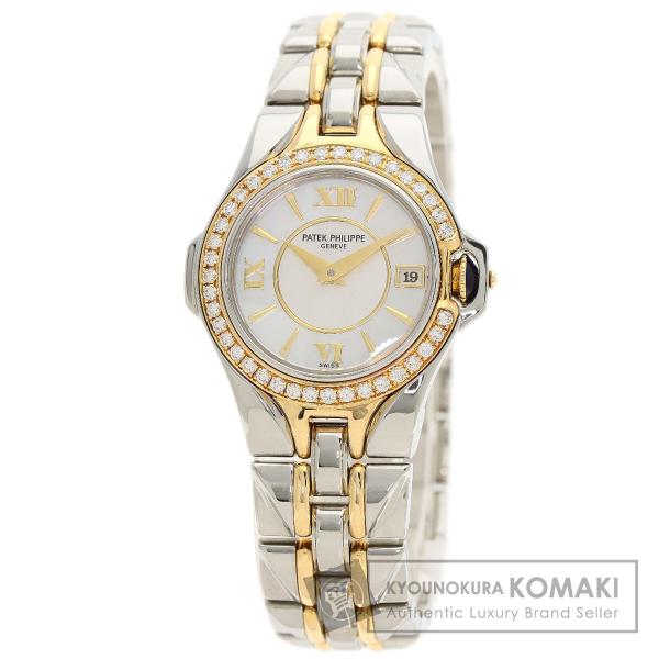 PATEK PHILIPPE パテックフィリップ 4891/1 スカルプチャー ダイヤモンドベゼル 腕時計 SS SSxK18YG ダイヤモンド レディース [中古] PATEK PHILIPPE パテックフィリップ 4891/1 スカルプチャー