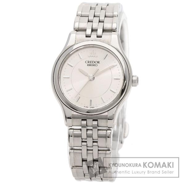 【稼働】 SEIKO CREDOR 4J85-0A20 クオーツ 腕時計 SEIKO（セイコー） 4J85-0A20 クレドール 腕時計 ステンレススチール
