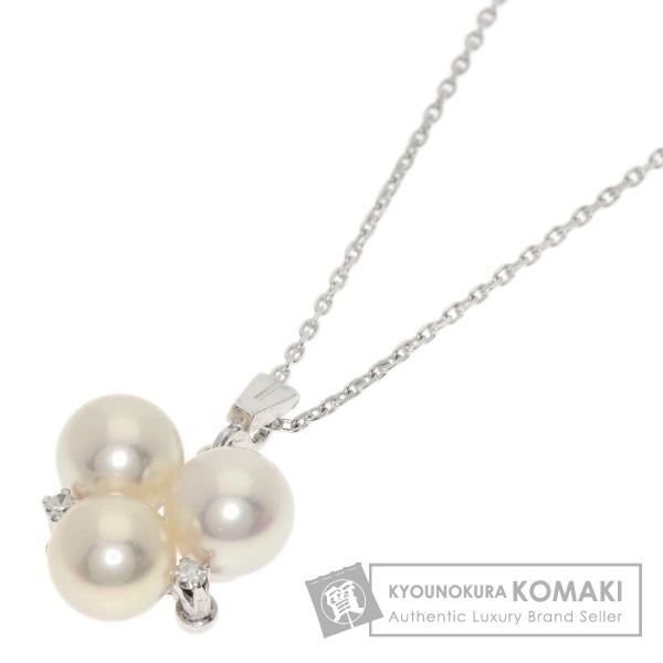 MIKIMOTO（ミキモト） パール 真珠 ネックレス K14ホワイトゴールド