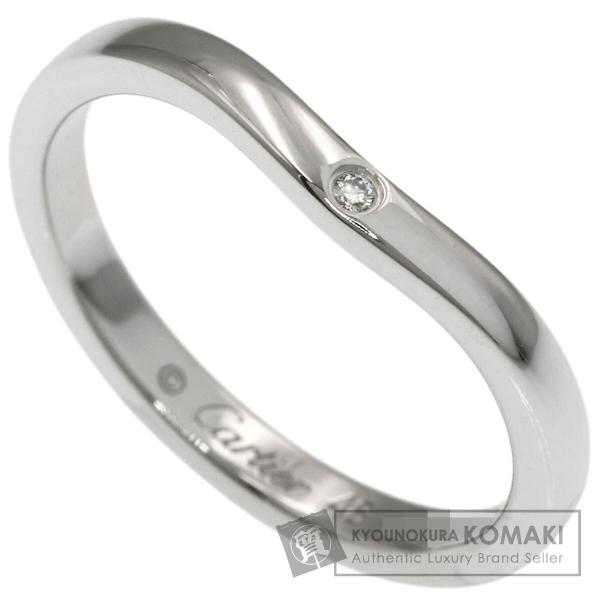 Cartier（カルティエ） バレリーナ カーブ 3P ダイヤモンド #48 リング