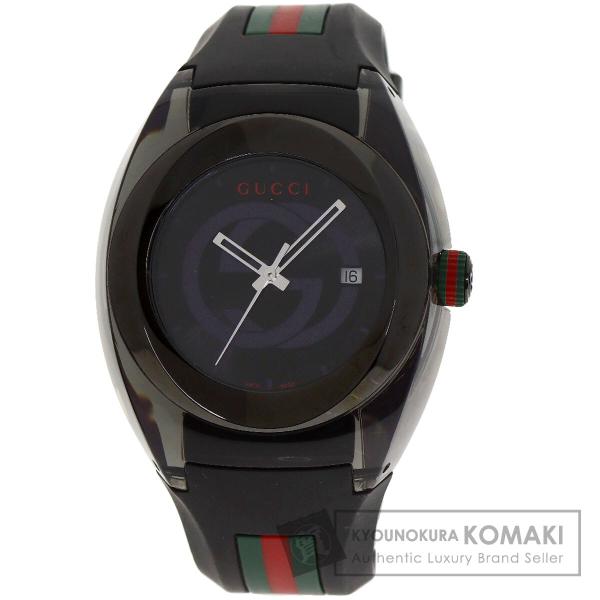 【美品】GUCCI グッチ SYNC 腕時計 137.1 GUCCI（グッチ） SYNC 137.1 シンク SYNC 腕時計 ステンレススチール