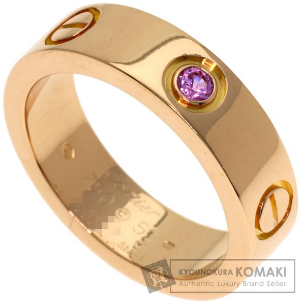 Cartier（カルティエ） ラブリング 1P サファイア #53 リング・指輪