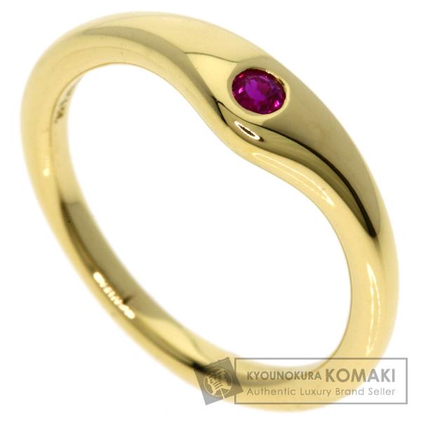 TIFFANY&Co.（ティファニー） ルビー ウェーブ リング・指輪 K18 