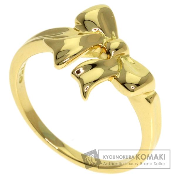 TIFFANY&Co.（ティファニー） リボン リング・指輪 K18イエロー