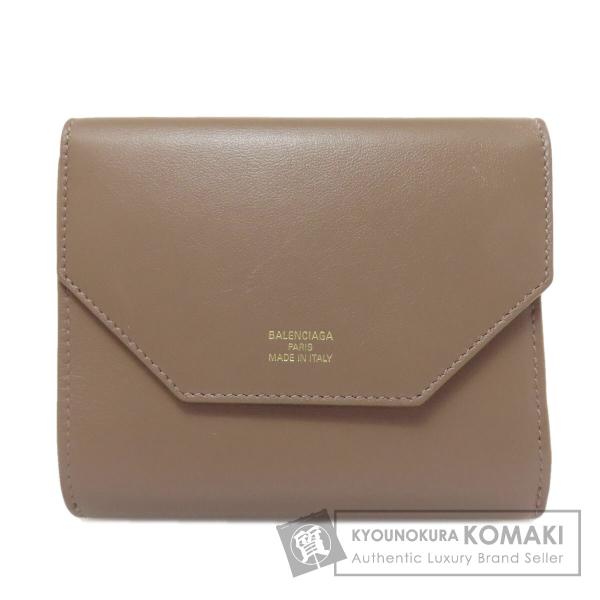 新品未使用 BALENCIAGA バレンシアガ 二つ折り財布 小銭入れあり ロゴ BALENCIAGA（バレンシアガ） 753762 ロゴ 二つ折り財布（小銭入れあり