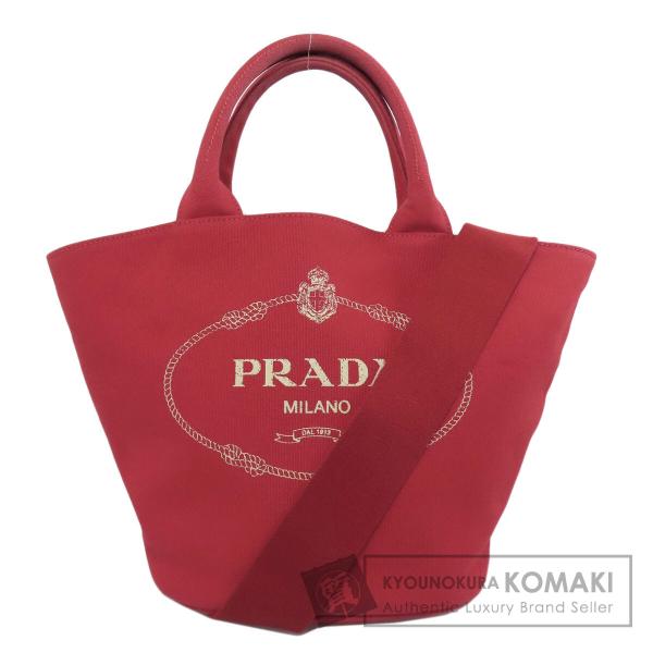 PRADA（プラダ） カナパ バケツ 2WAY トートバッグ キャンバス