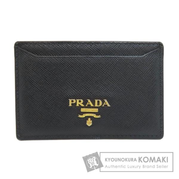 PRADA（プラダ） ロゴ カードケース サフィアーノ レディース 中古