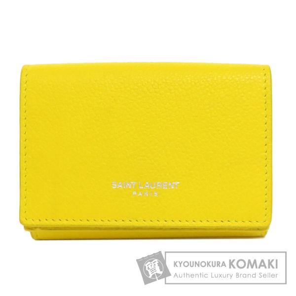 SAINT LAURENT サンローラン コンパクトサイフ 二つ折り財布（小銭入れ