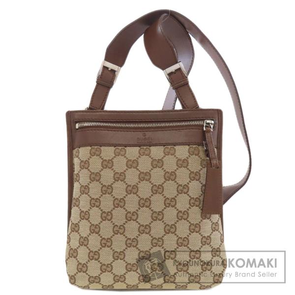GUCCI グッチ 92562 ロングショルダー GG ショルダーバッグ キャンバス レディース [中古] kyounokura_075824046