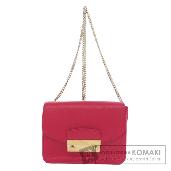 Furla フルラ ジュリア チェーンショルダー ショルダーバッグ PVC レディース [中古] FURLA（フルラ） ジュリア チェーンショルダー ショルダーバッグ PVC